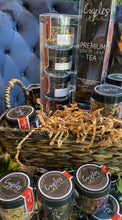 Load image into Gallery viewer, Tea Tasting Sampler Tower w/Gold Heart Infuser
